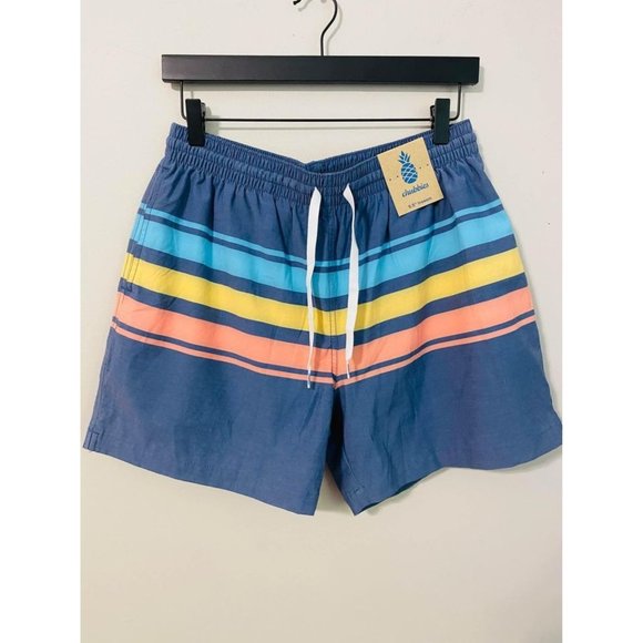C8 chubbies the retro 5.5” classic swim trunk shorts large men’s new NWT striped